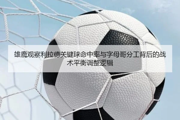 雄鹿观察利拉德关键球命中率与字母哥分工背后的战术平衡调整逻辑
